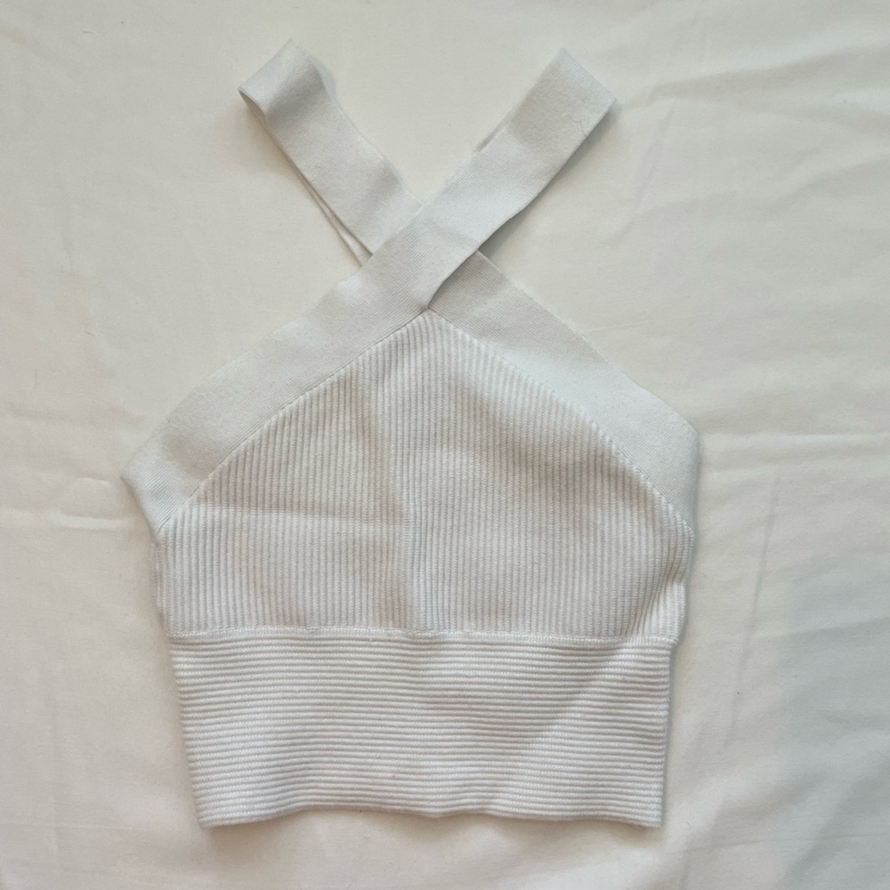 Abercrombie & Fitch Ottoman Cross Neck Tank NWOT